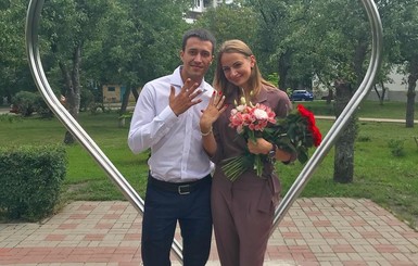 Украинская гимнастка Валерия Гудым вышла замуж