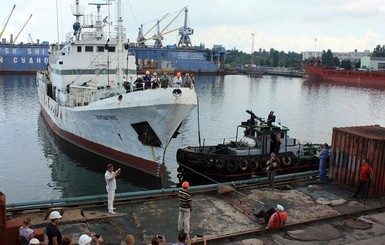 Львовский богатырь Тягнизуб зубами потянет 750-тонный исследовательский корабль