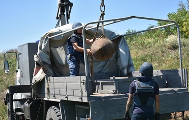 В Днепропетровской области нашли 500-киллограммовую бомбу