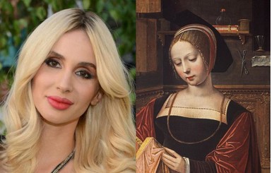 Двойники знаменитостей на картинах: LOBODA - Мария Магдалена, а Тина Кароль - монахиня