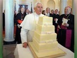 Буш подарил Папе Римскому тортик [ФОТО] 
