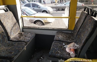 Киевлянин устроил стрельбу в троллейбусе