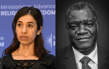 Нобелевскую премию мира присудили за борьбу против сексуального насилия 
