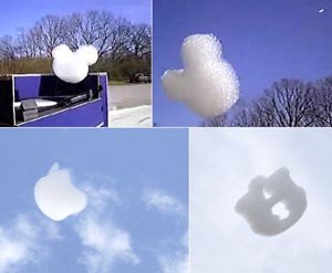 Два американца сделали рекламу из облаков [ФОТО] 