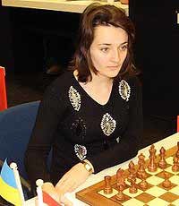 Украинка лучше всех в Европе играет в шахматы 