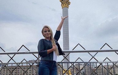 Дана Борисова приехала в Киев на съемки российского шоу