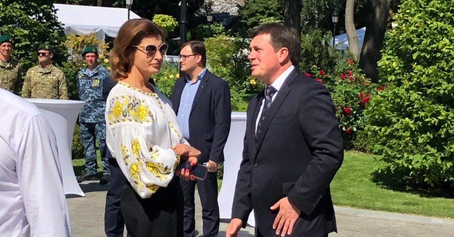 Марина Порошенко пришла на прием к Зеленским, но проигнорировала дресс-код
