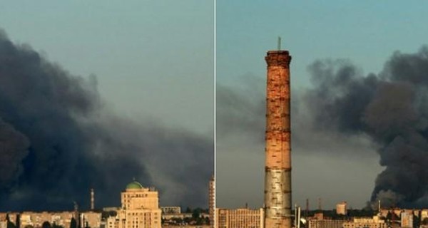 Пожар на складах боеприпасов в Донецке: эвакуируют жителей близлежащих районов