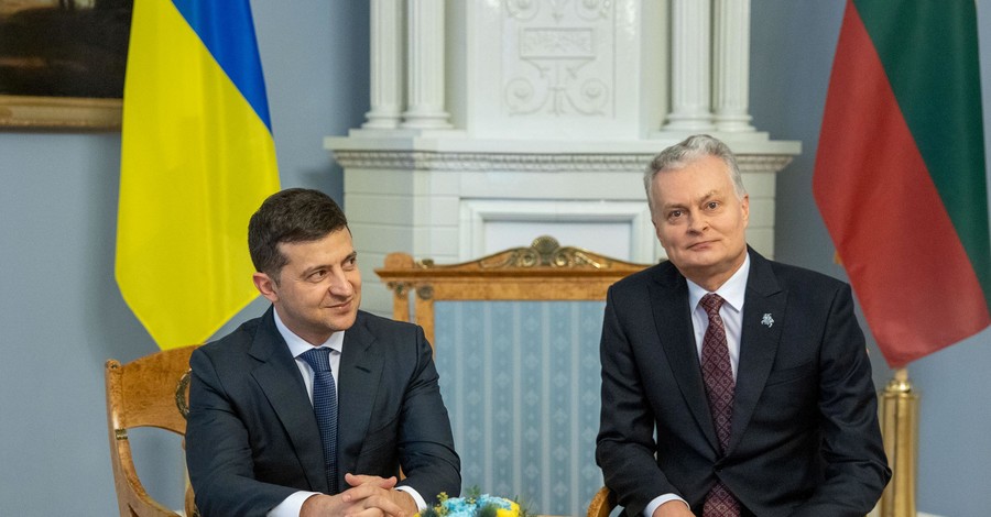 Зеленский и Науседа обсудили Донбасс и НАТО