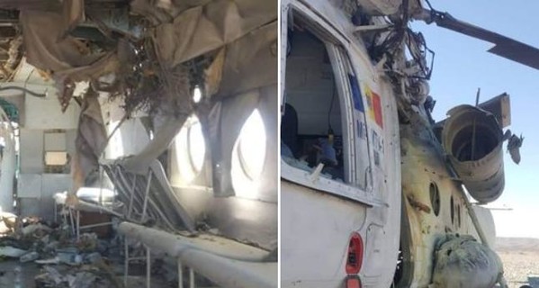 В Афганистане сбили молдавский вертолет с украинцами