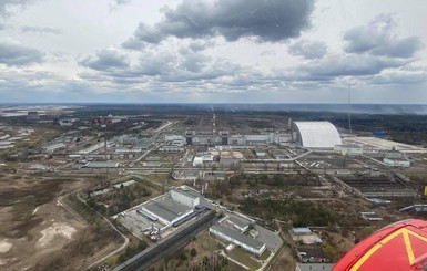 Геращенко показал, как выглядят леса в Чернобыльской зоне, где вчера бушевало пламя