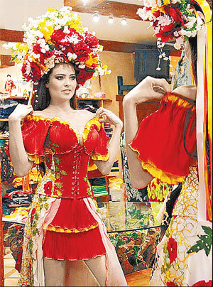 Диана Дорожкина снарядила Элеонору Масалаб на «Мисс Вселенная-2008»  