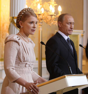 Владимир Путин - Юлии Тимошенко: «Цены на газ поднимать будем. Но постепенно»  