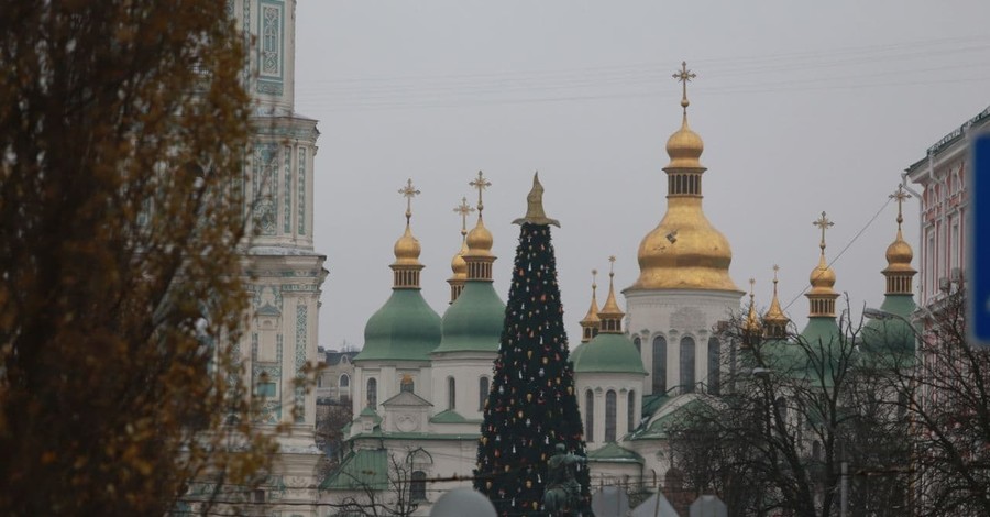 В ПЦУ не поняли, к какому празднику готовятся на Софийской площади: Рождеству или Хэллоуину