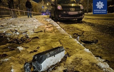 В Николаеве пьяный водитель сбил патрульную и пытался бежать с места ДТП