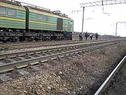 Влюбленных, целовавшихся на рельсах, сбил поезд Анапа-Красноярск 