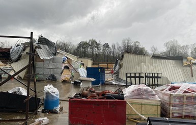 По Алабаме пронеслись 14 торнадо
