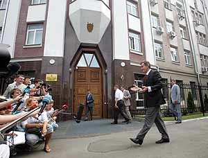 Виктор Ющенко  дал показания  в Генпрокуратуре 