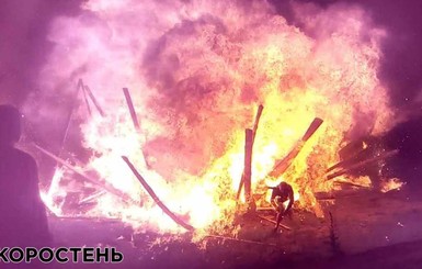 Появилось видео взрыва на празднике Ивана Купала в Коростене: есть пострадавшие