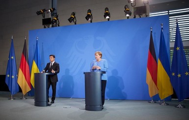 Встреча Зеленского и Меркель длилась более четырех часов