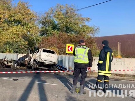 Подробности ДТП на Закарпатье: заживо сгорели полицейский, пограничник и две девушки