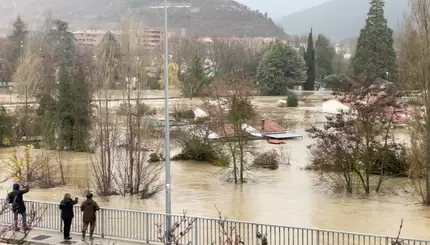 Наводнение в Испании после сильных дождей