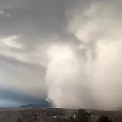 Мощная пыльная буря обрушилась на Колорадо