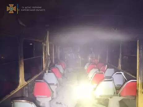 У Харкові під час руху спалахнув трамвай