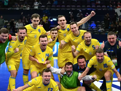 Україна зіграє з Росією у півфіналі футзального Євро-2022