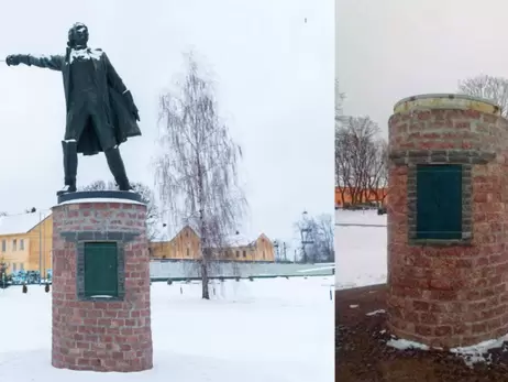 У Полтаві демонтували багатостраждальний пам'ятник Суворову, який переїхав із Києва