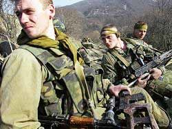 Российские войска покинули село Орчосани 