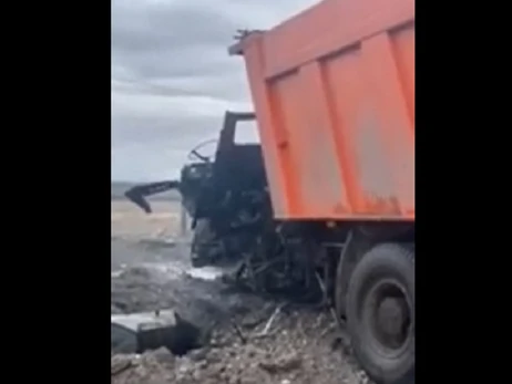 В Ирпене на мине подорвался грузовик, водитель погиб