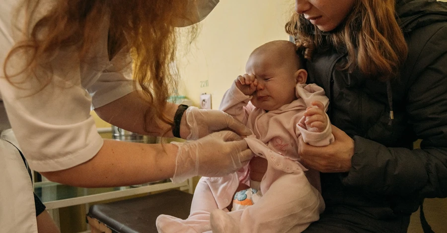 В Україні виявили випадки поліомієліту серед дітей