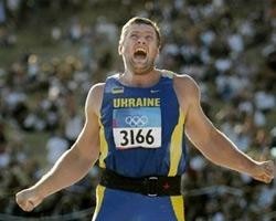 Украинец Юрий Билоног вышел в финал в соревнованиях по толканию ядра 