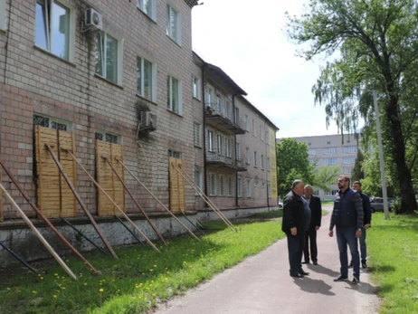 ОВА: В помещениях Черниговской областной больницы стартовали восстановительные работы