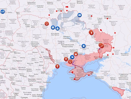 Карта боевых действий в Украине: 27.07.2022