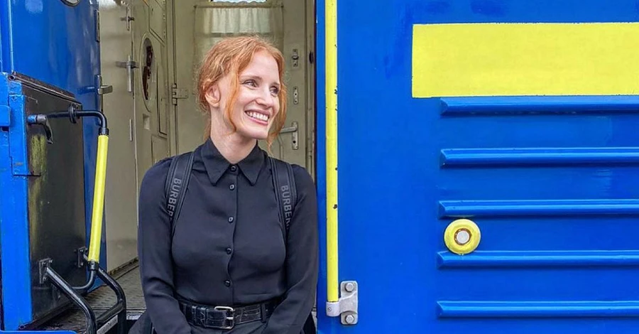 В Киев приехала актриса Джессика Честейн - звезда 