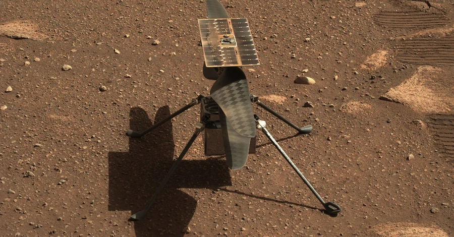  NASA провело 31-й полет марсианского вертолета Ingenuity на Красной планете