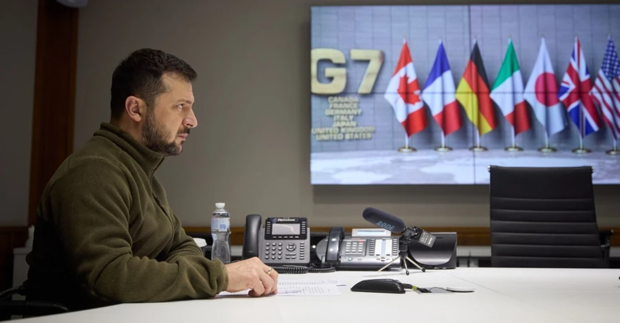 Зеленський запропонував G7 розмістити спостерігачів на кордоні України й Білорусі
