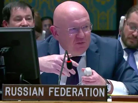 Постпред Росії Небензя втік із засідання Ради безпеки ООН перед виступом Кислиці