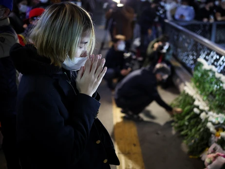 Зеленський висловив співчуття Південній Кореї, де в Хелловін загинула 151 людина