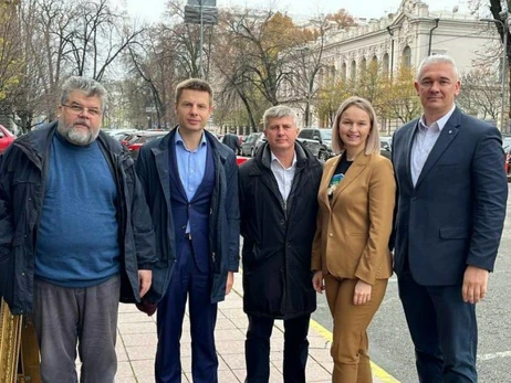 Депутати Верховної Ради вперше зустрілися із представниками Світлани Тихановської