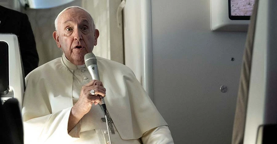 Папа Римский назвал Украину «мученицей» и рассказал про «величие российского народа»