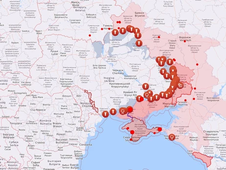 Карта боевых действий в Украине: 19.11.2022