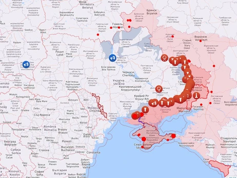 Карта боевых действий в Украине: 03.12.2022