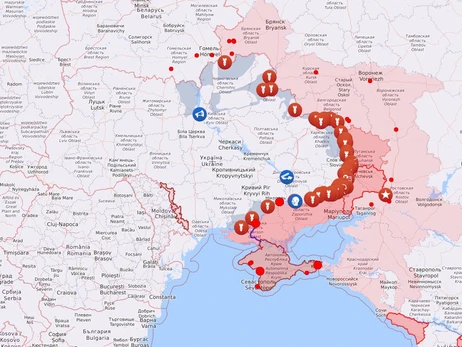 Карта боевых действий в Украине: 07.12.2022