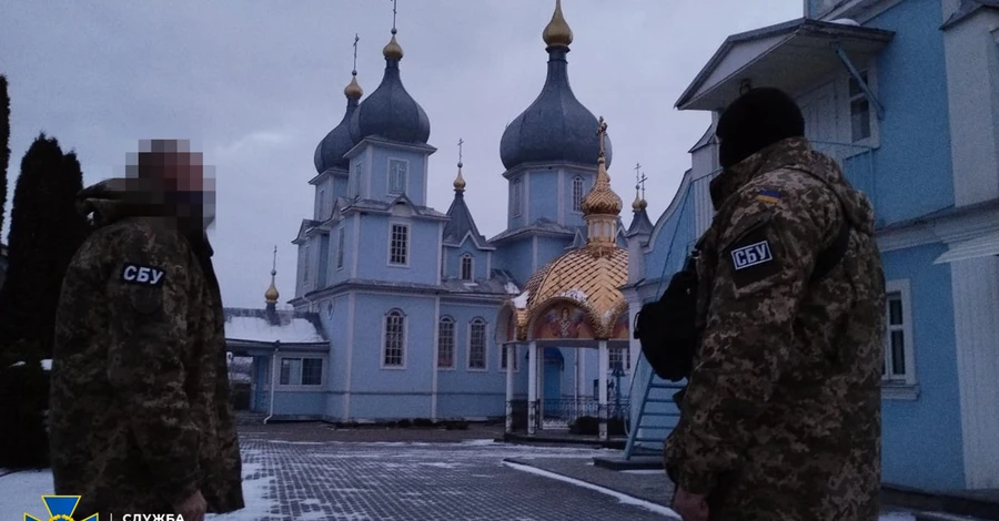 СБУ проверяет церкви и монастыри УПЦ Московского патриархата в девяти областях
