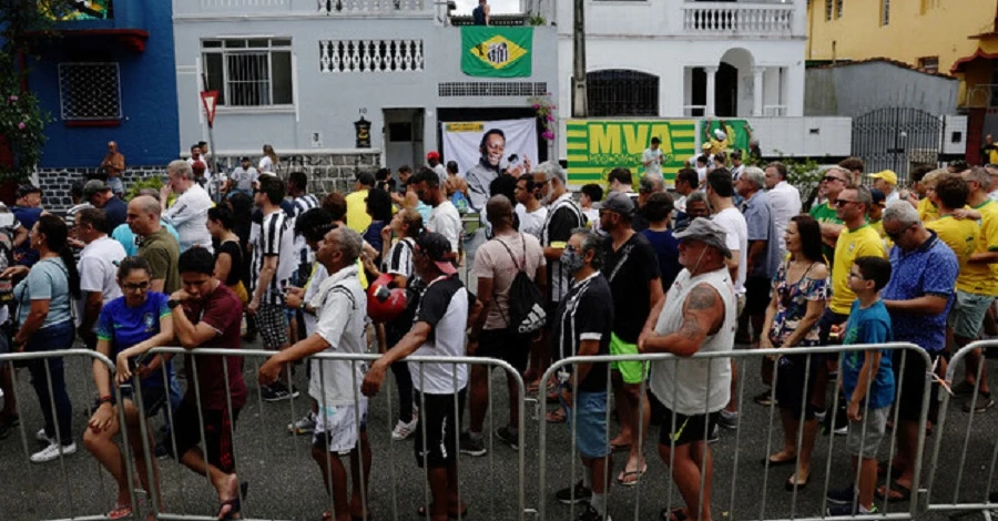 В Бразилии начали прощание с легендой футбола Пеле