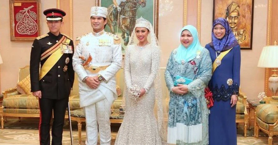 Дочь султана Брунея вышла замуж: фото с первой королевской свадьбы года