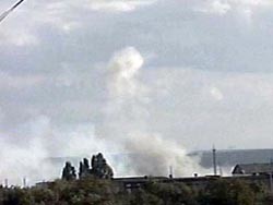 Пожар на складе боеприпасов под Харьковом локализован 